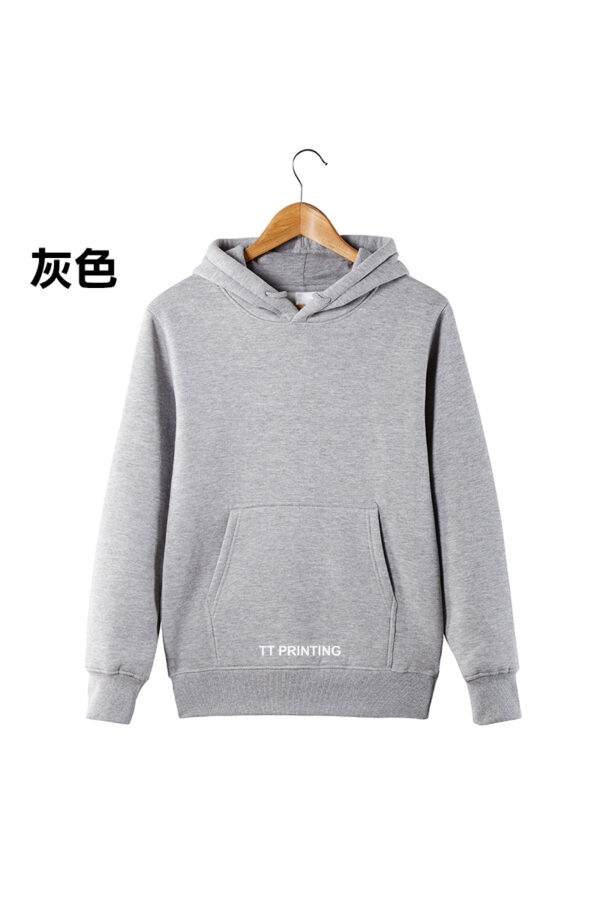 HOO-04 厚款抓絨連帽衛衣 - Image 6