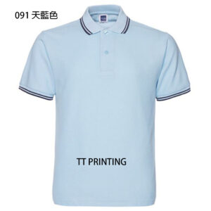 POLO-18 間色領混棉POLO - Image 5