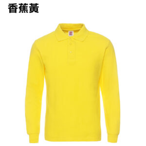 POLO-11 長袖全棉POLO - Image 9