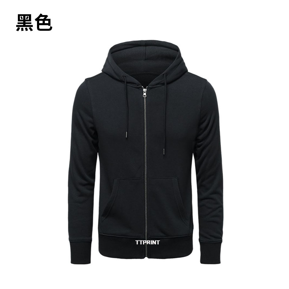 ZIP-10 經典薄款拉鏈連帽外套 - Image 2
