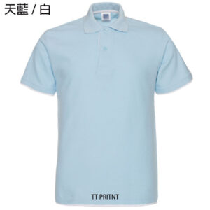 POLO-17 雙色領袖混棉POLO - Image 4