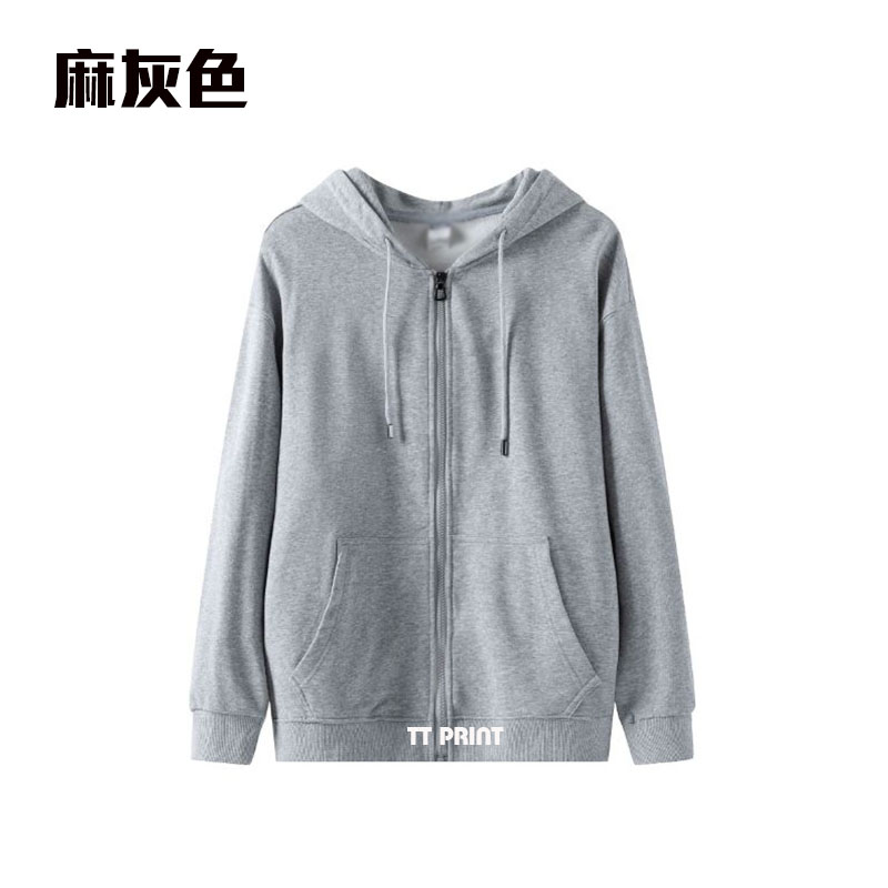 ZIP-02 輕毛圈拉鏈外套 - Image 6