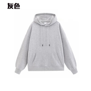 HOO-01 經濟版薄款毛圈衛衣 - Image 4