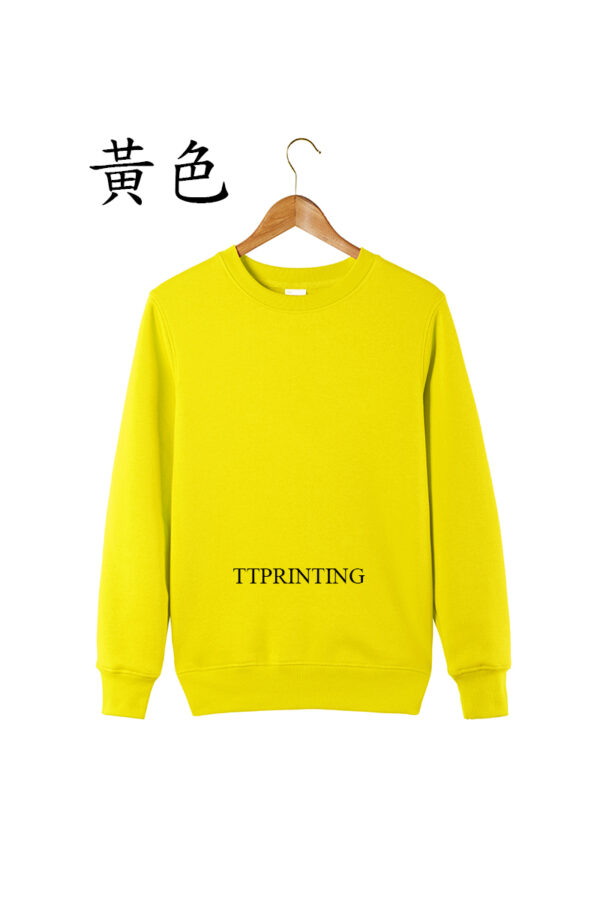 SW-01 厚款抓絨圓領衛衣 - Image 4