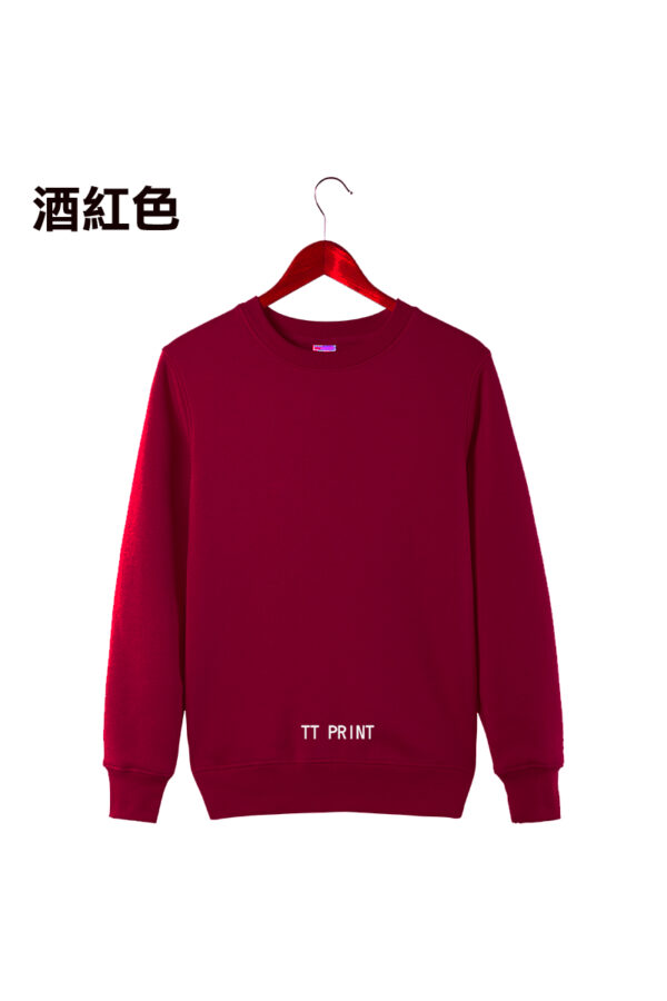 SW-01 厚款抓絨圓領衛衣 - Image 3