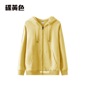 ZIP-02 輕毛圈拉鏈外套 - Image 4