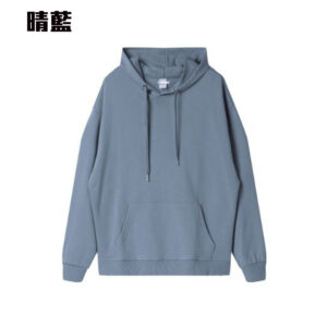 HOO-01 經濟版薄款毛圈衛衣 - Image 9