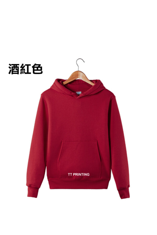 HOO-04 厚款抓絨連帽衛衣 - Image 12