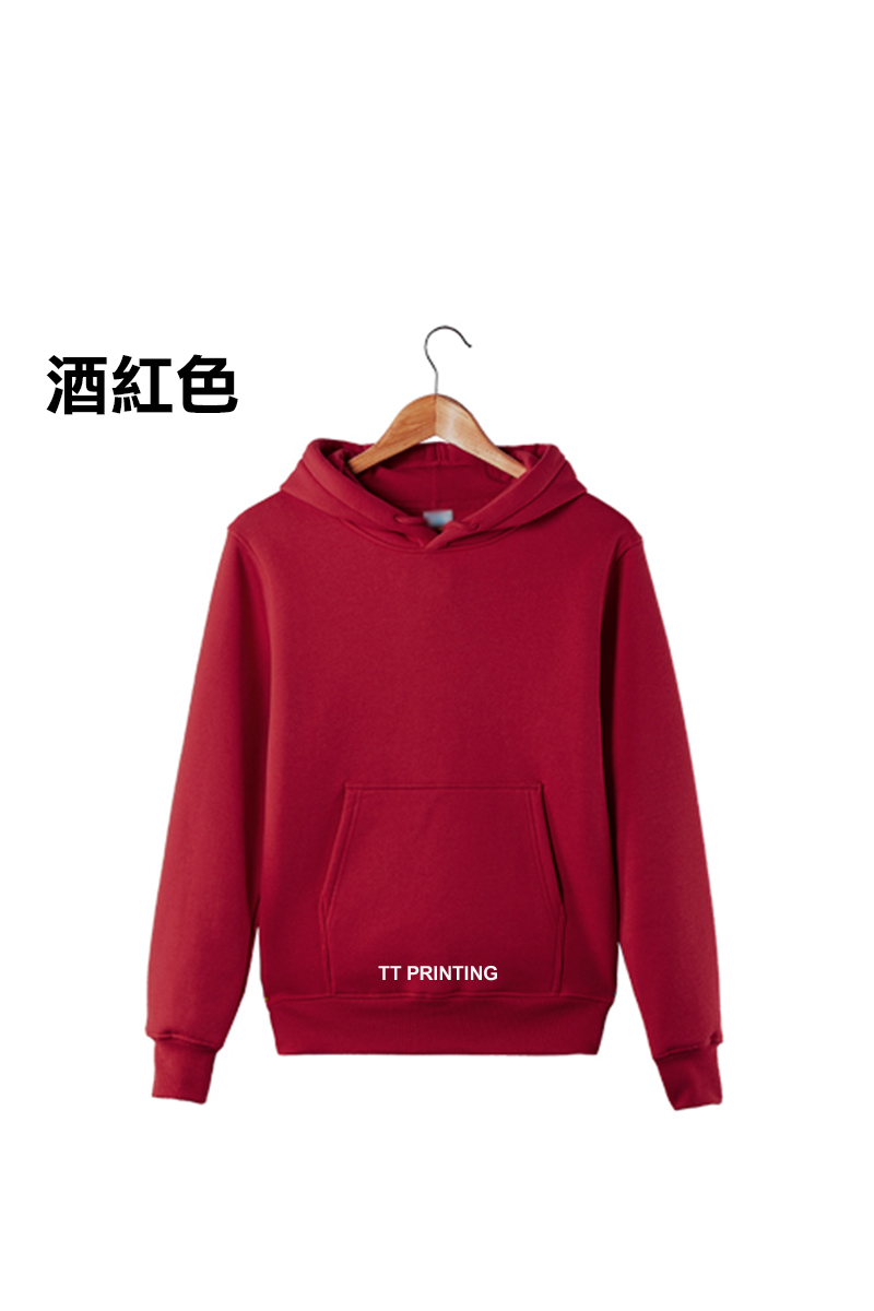 HOO-04 厚款抓絨連帽衛衣 - Image 12