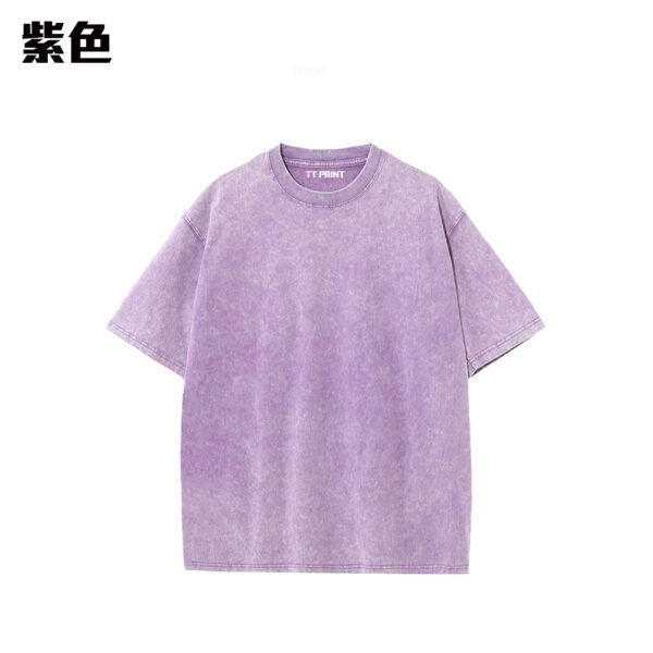 TEE-04 洗水全棉230/270G TEE - Image 8