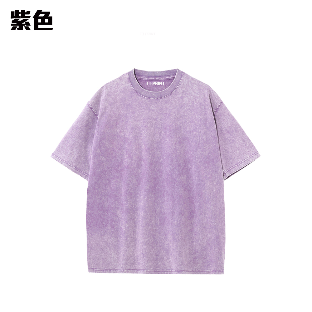 TEE-04 洗水全棉230/270G TEE - Image 8