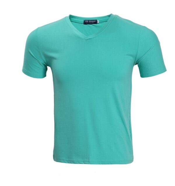 TEE-19 V領拉架棉TEE - Image 17