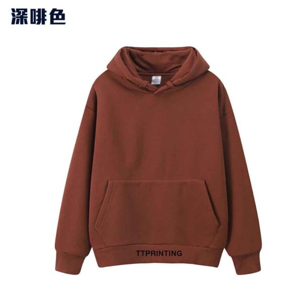 HOO-14 鬆身厚款過頭笠衛衣 - Image 7