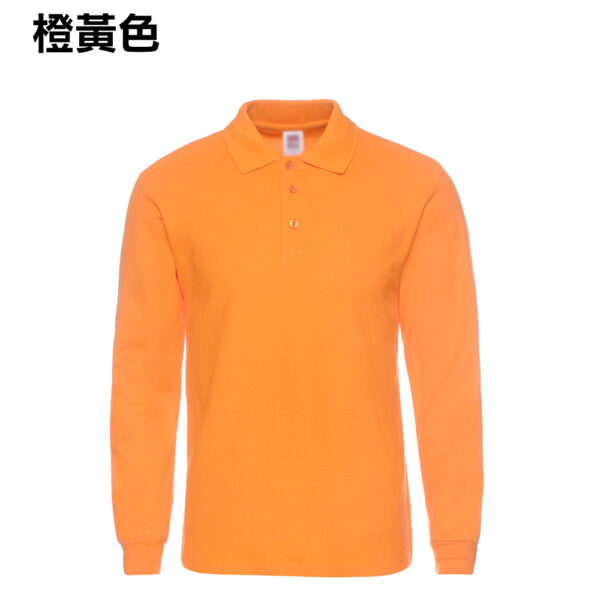 POLO-11 長袖全棉POLO - Image 8