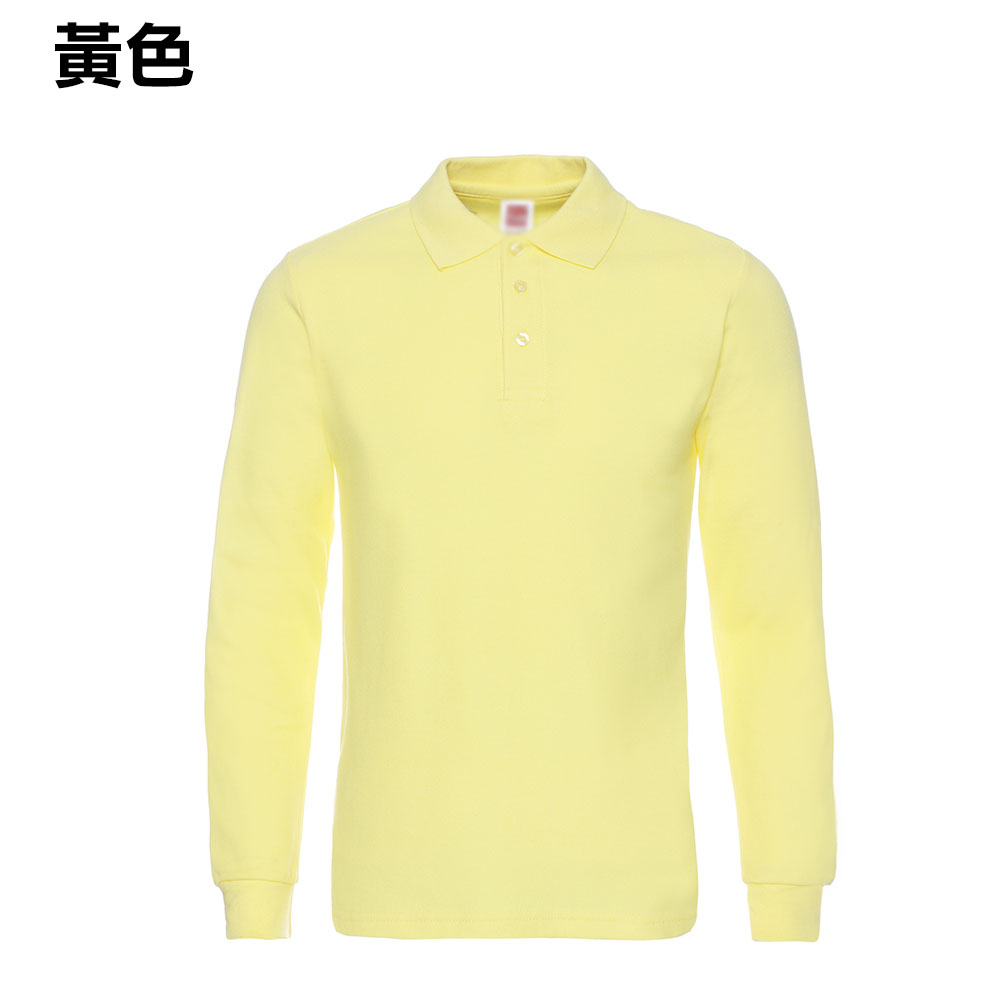 POLO-11 長袖全棉POLO - Image 14