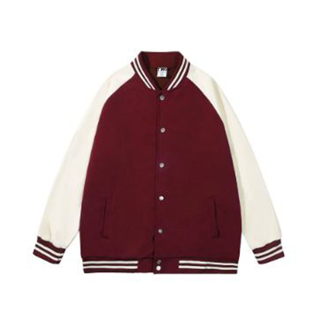 BAS-00A 鬆身版雙層棒球褸