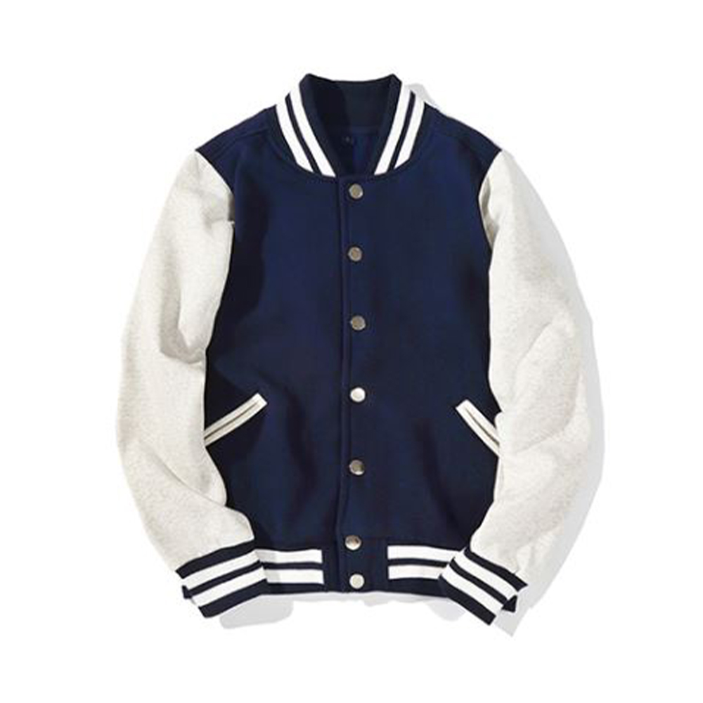 BAS-03B 厚款抓絨棒球褸