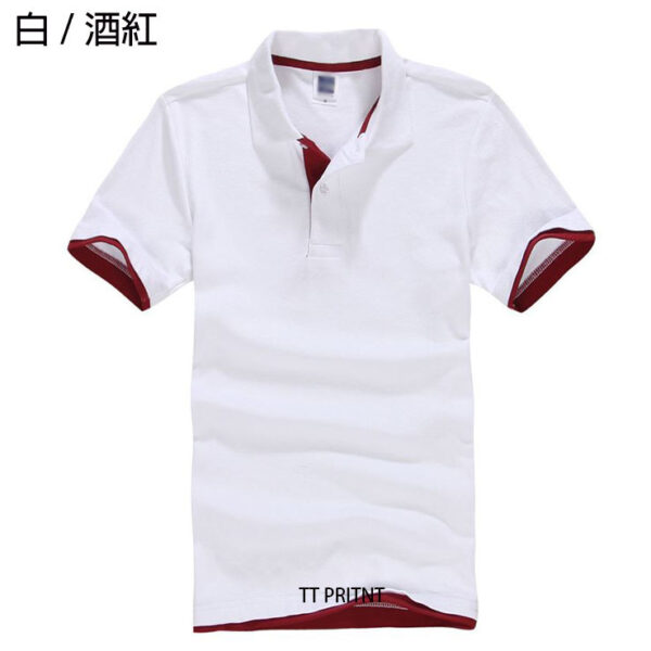 POLO-17 雙色領袖混棉POLO - Image 6