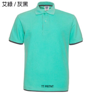 POLO-17 雙色領袖混棉POLO - Image 7