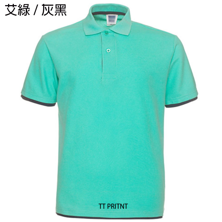 POLO-17 雙色領袖混棉POLO - Image 7