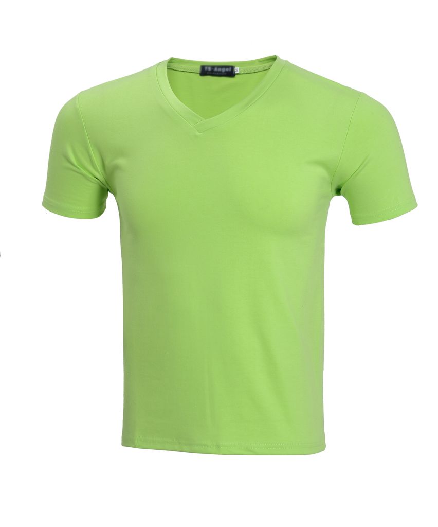 TEE-19 V領拉架棉TEE - Image 14