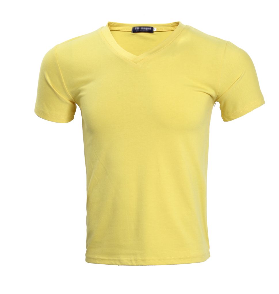 TEE-19 V領拉架棉TEE - Image 13