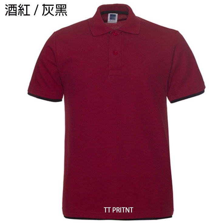 POLO-17 雙色領袖混棉POLO - Image 9