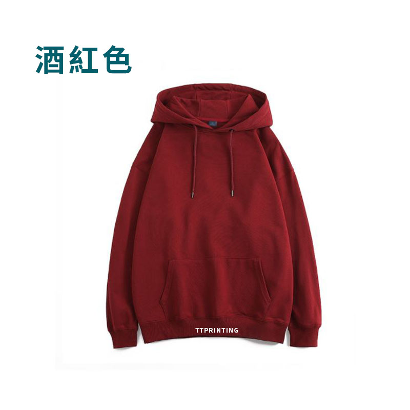 HOO-03 薄款連帽毛圈衛衣