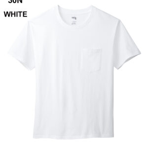 TEE-05 GILDAN HA30 全棉口袋T恤 - Image 5