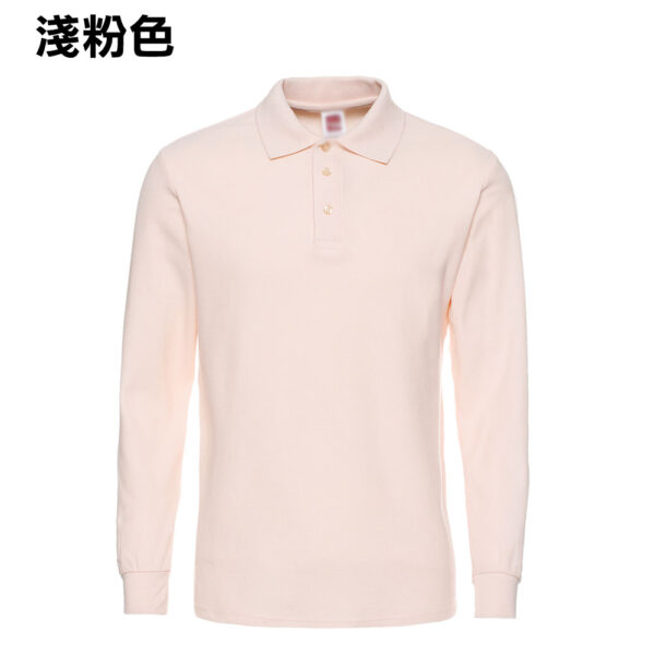 POLO-11 長袖全棉POLO - Image 6