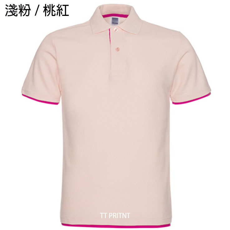 POLO-17 雙色領袖混棉POLO - Image 11