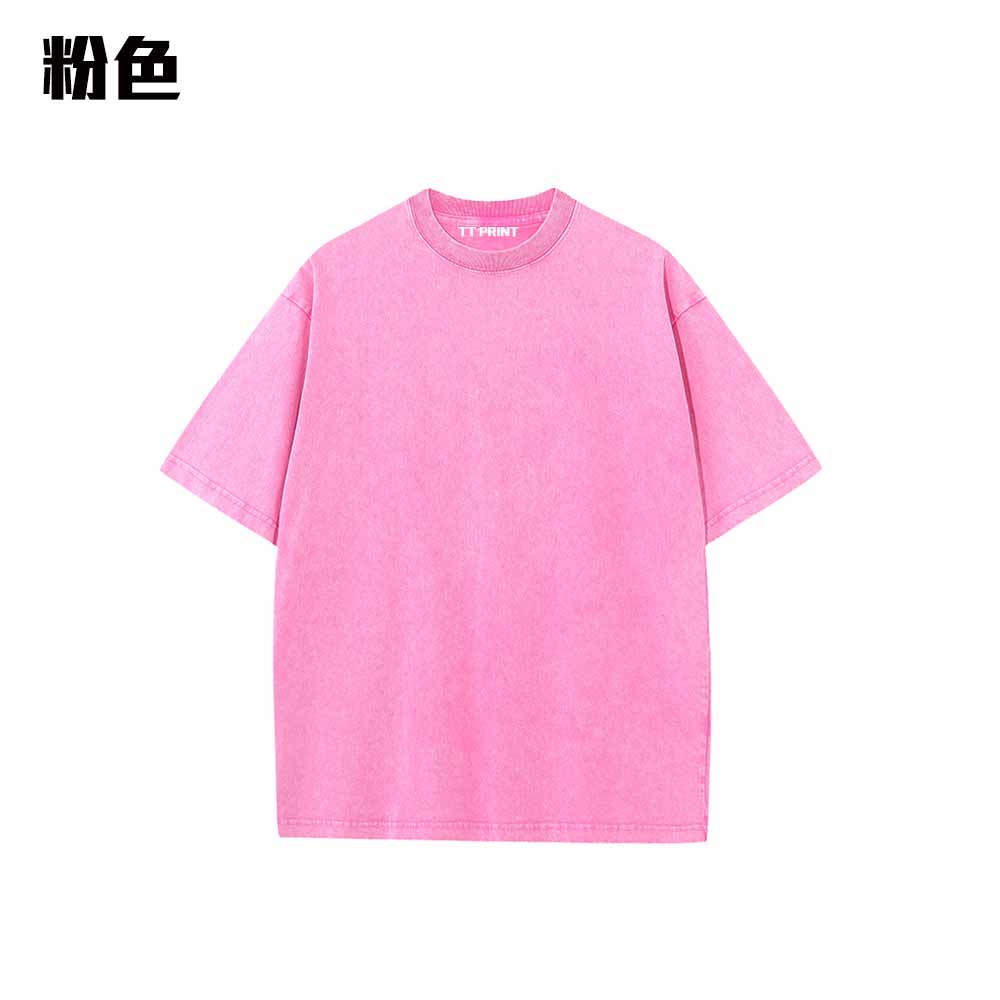 TEE-04 洗水全棉230/270G TEE - Image 4