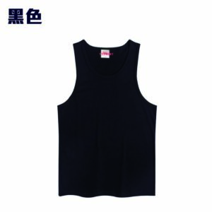 TEE-13A 淨色全棉運動背心 - Image 3