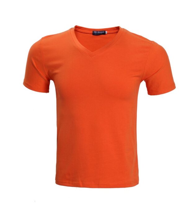 TEE-19 V領拉架棉TEE - Image 7