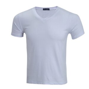 TEE-19 V領拉架棉TEE - Image 5