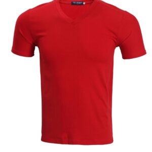 TEE-19 V領拉架棉TEE - Image 4