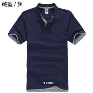 POLO-17 雙色領袖混棉POLO - Image 15