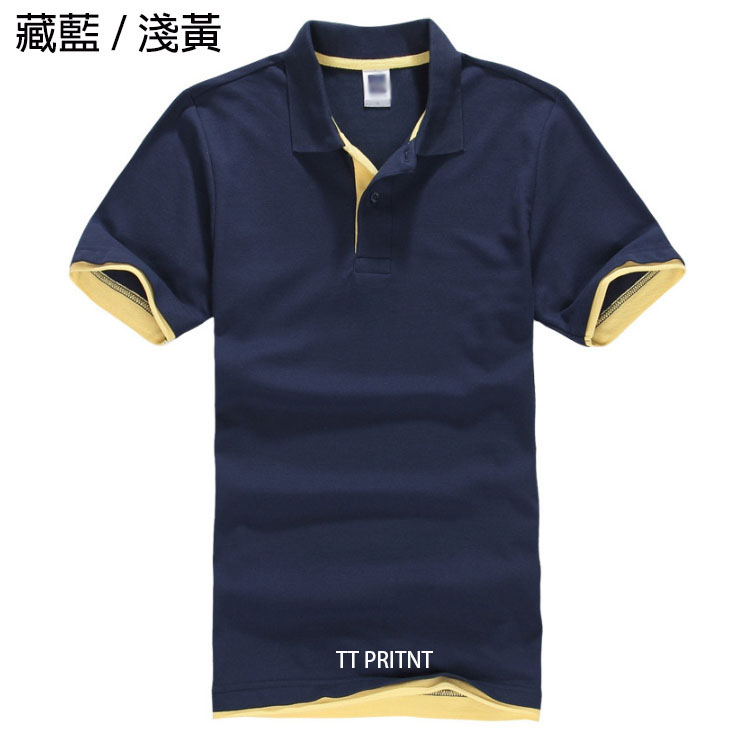 POLO-17 雙色領袖混棉POLO - Image 16