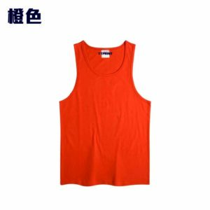 TEE-13A 淨色全棉運動背心 - Image 2