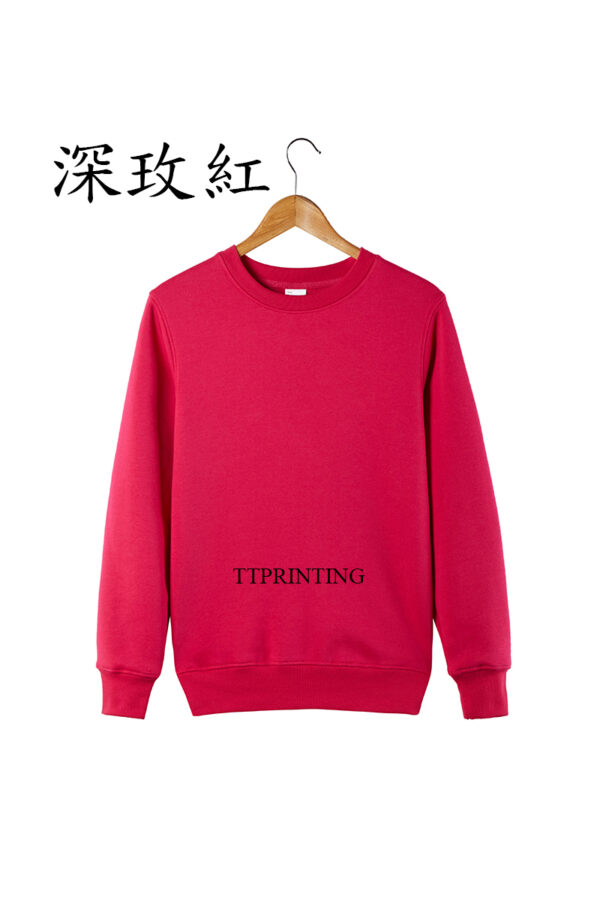 SW-01 厚款抓絨圓領衛衣 - Image 11