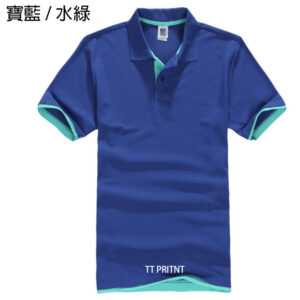 POLO-17 雙色領袖混棉POLO - Image 17