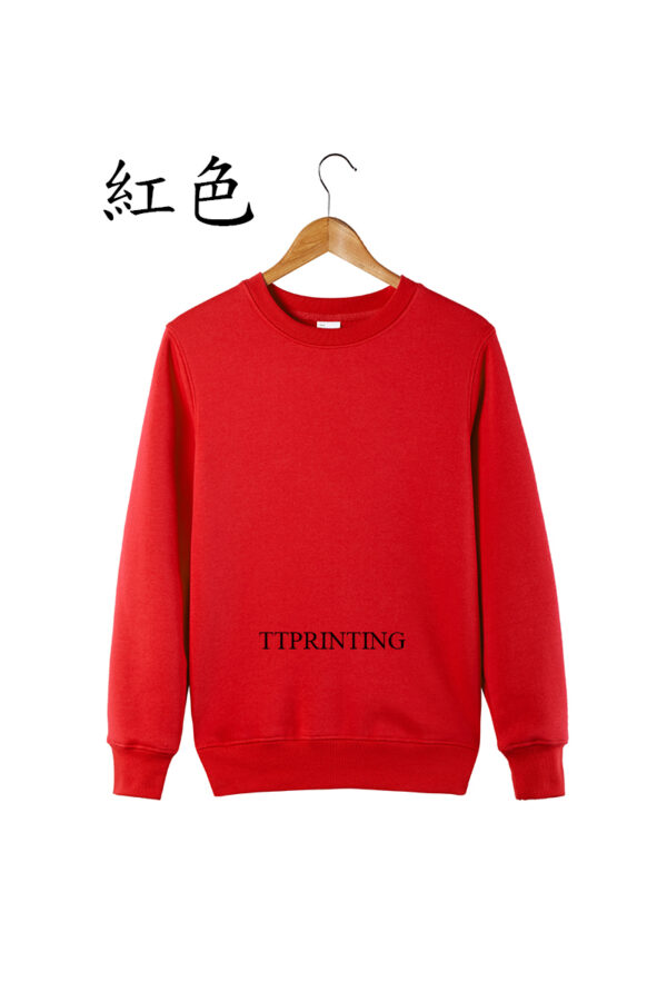 SW-01 厚款抓絨圓領衛衣 - Image 6