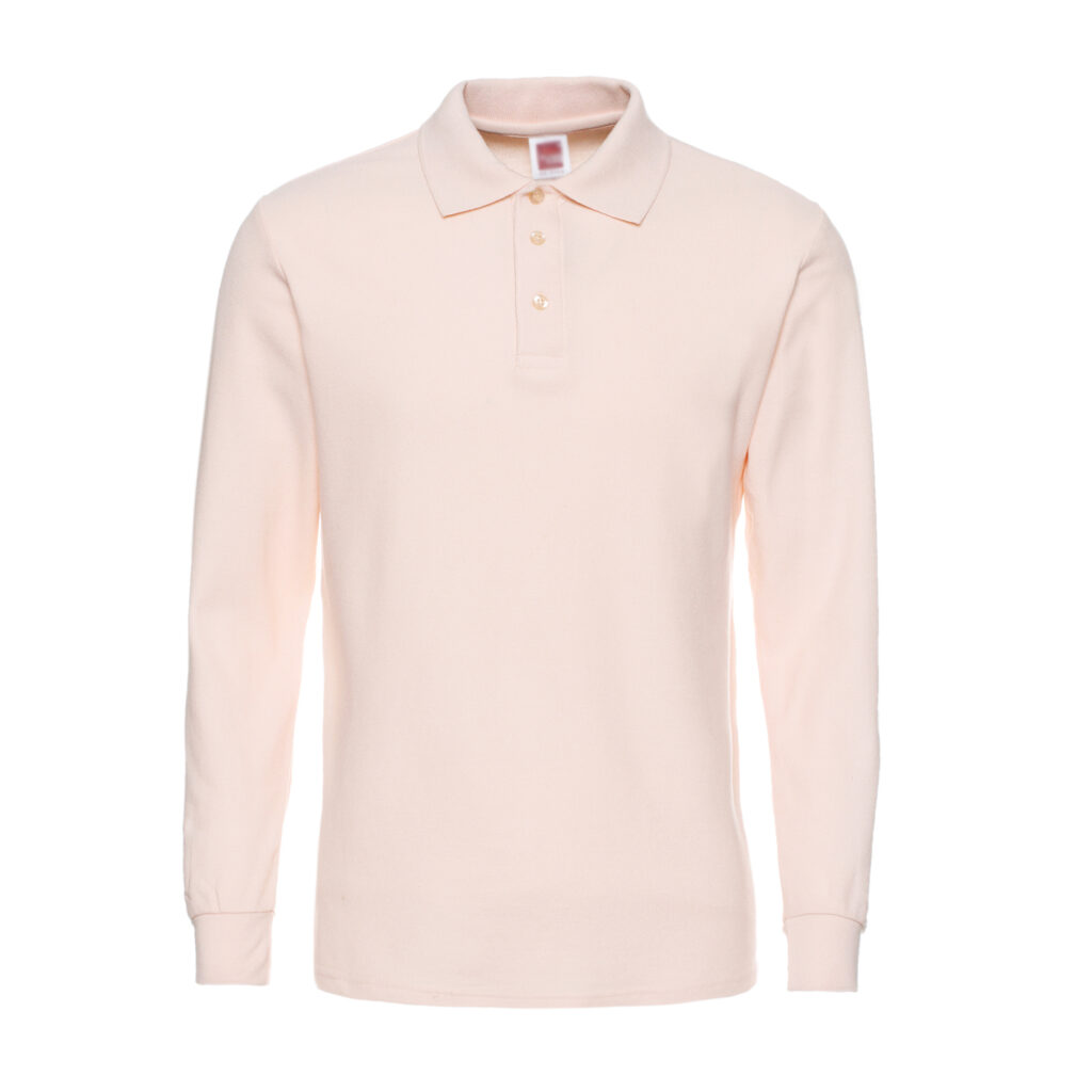 POLO-11 長袖全棉POLO