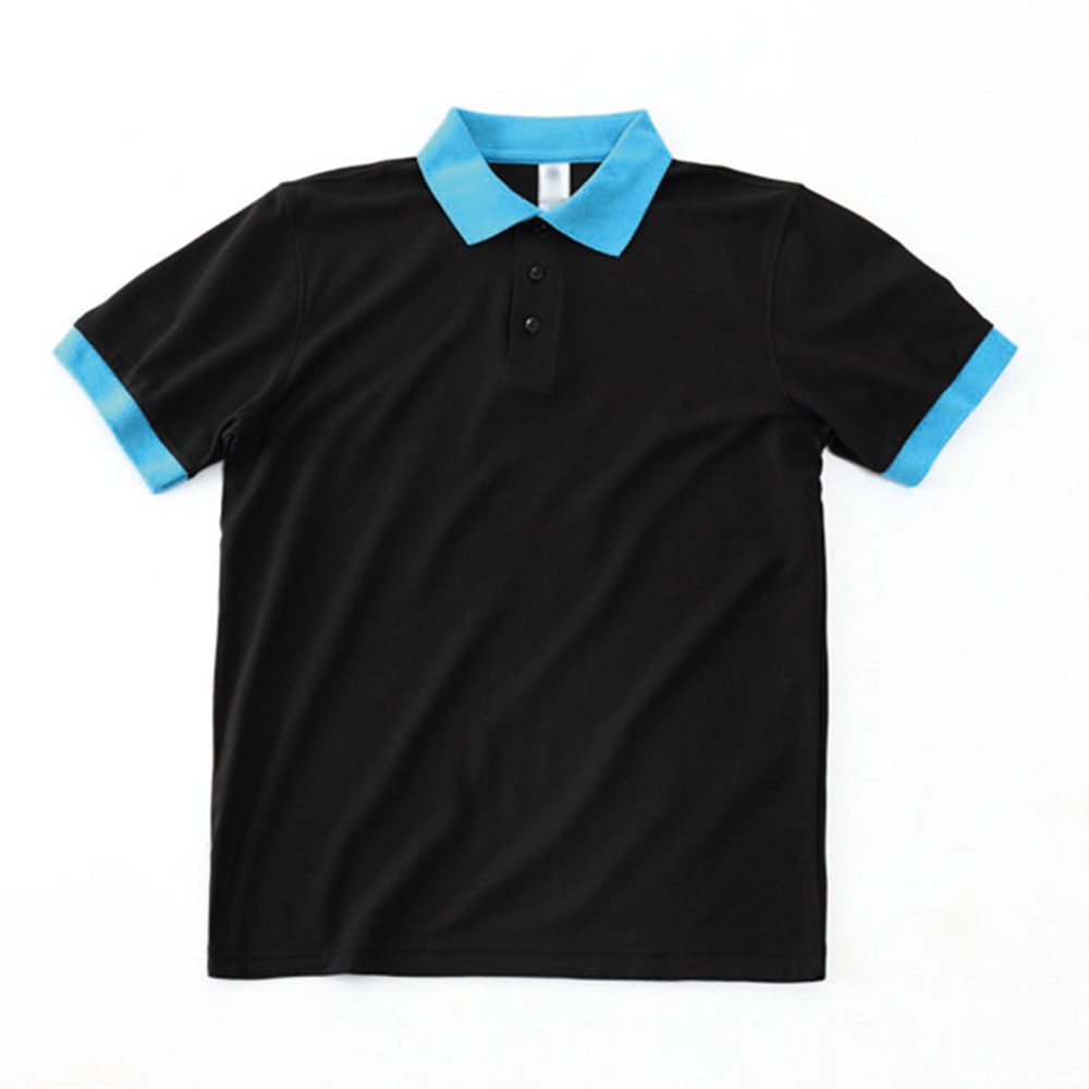 POLO-16 拼色混棉POLO