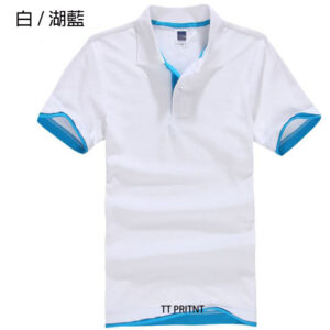 POLO-17 雙色領袖混棉POLO - Image 1