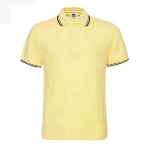POLO-18 間色領混棉POLO - Image 1