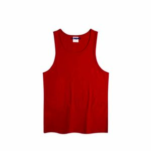 TEE-13A 淨色全棉運動背心 - Image 1