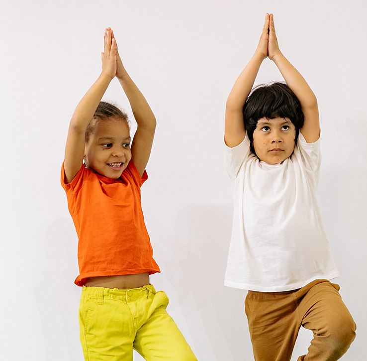 TEE-22C 淨色童裝全棉TEE