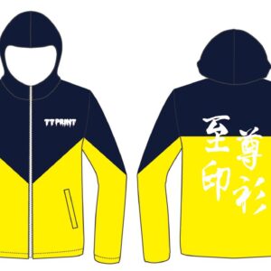 ZIP-06 訂做款全身印抓絨拉鏈外套 - Image 6