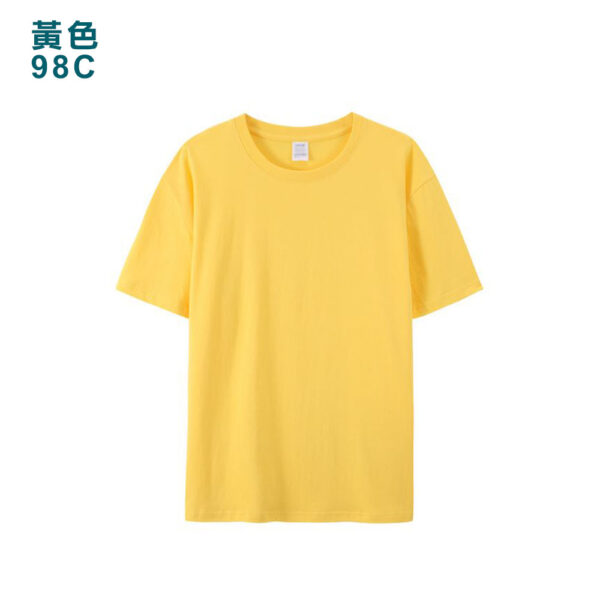 TEE-07 淨色全棉TEE - Image 5